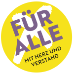 Für alle. Mit Herz und Verstand. Initiative zur Bundestagswahl 2025