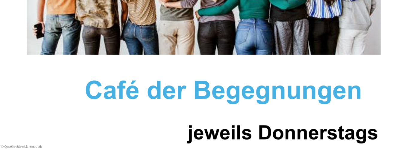 Café der Begegungen, Donnerstags von 16.30 - 18.30 Uhr