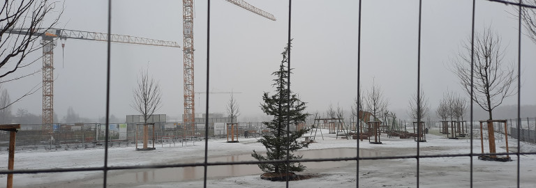 Schnee in Lichtenreuth - Januar 2025