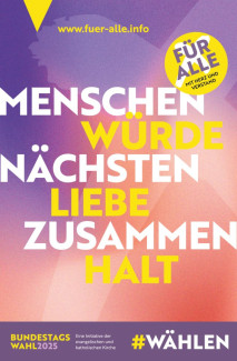 Für alle. Mit Herz und Verstand. Initiative zur Bundestagswahl 2025