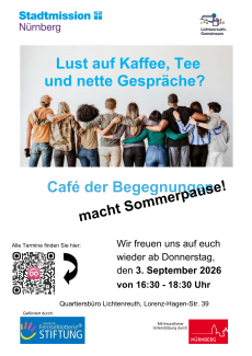 Café der Begegnungen macht Sommerpause