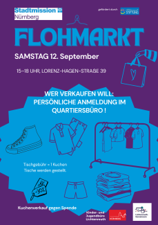 Flohmarkt am 12. September von 15 - 18 Uhr