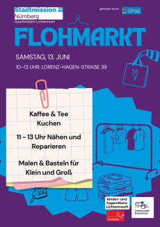 Flohmarkt in Lichtenreuth am Samstag, 13.6. von 10 - 13 Uhr