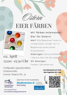 Ostern - Eier färben am 2. April 2026